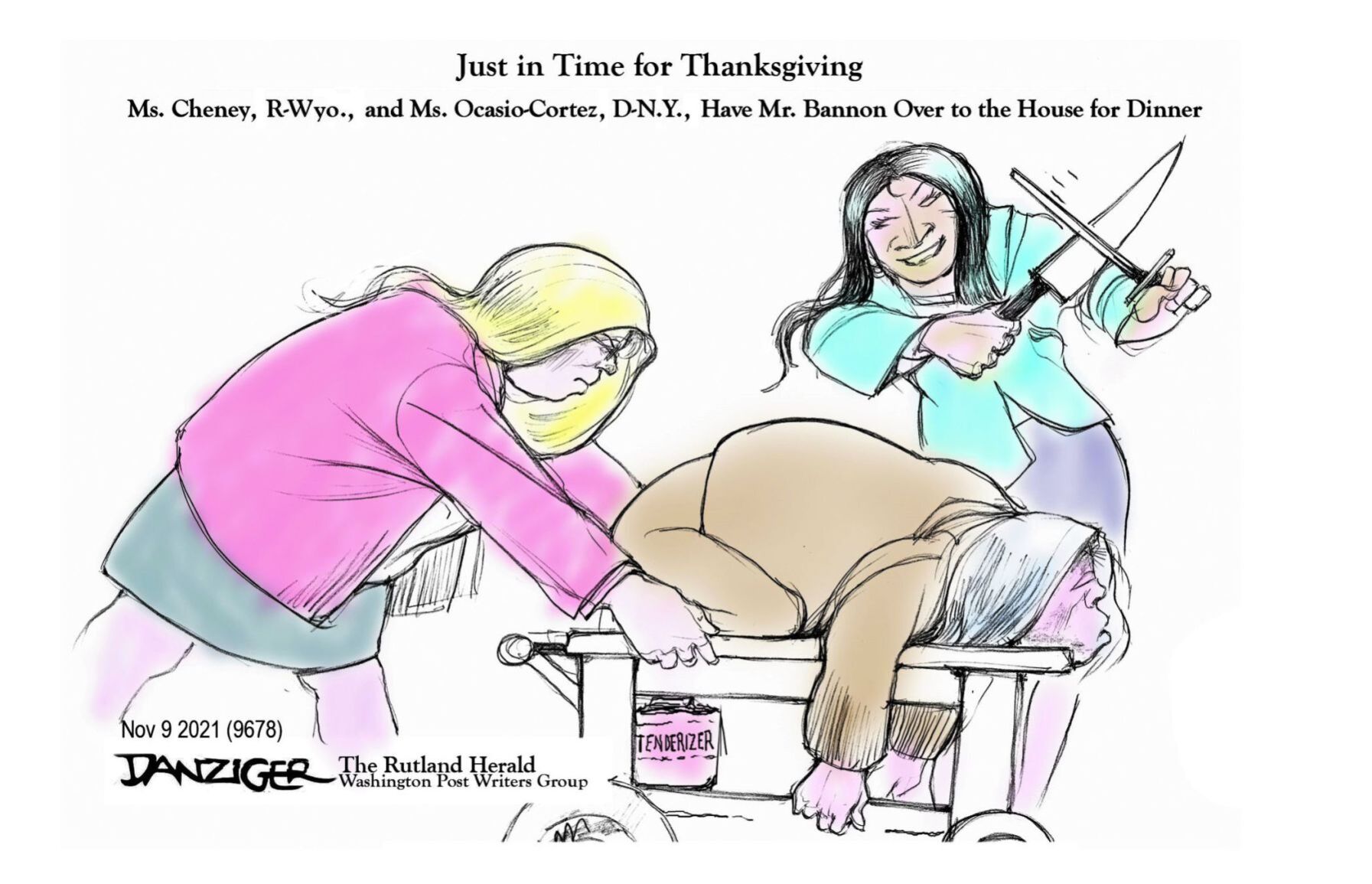 Jeff Danziger cartoon